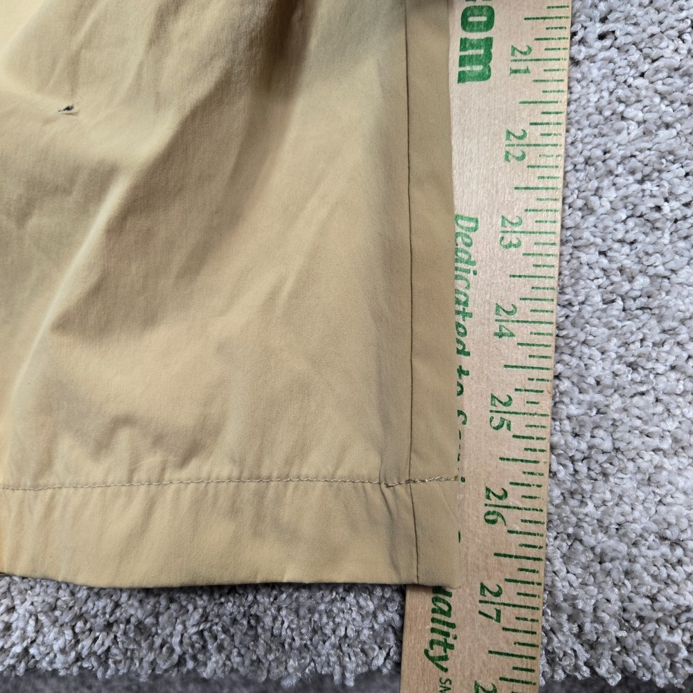 LL Bean Cresta Hiking Pant Men Large 33x27 Convertible Zip Off Cargo beige khaki - Picture 6 of 10